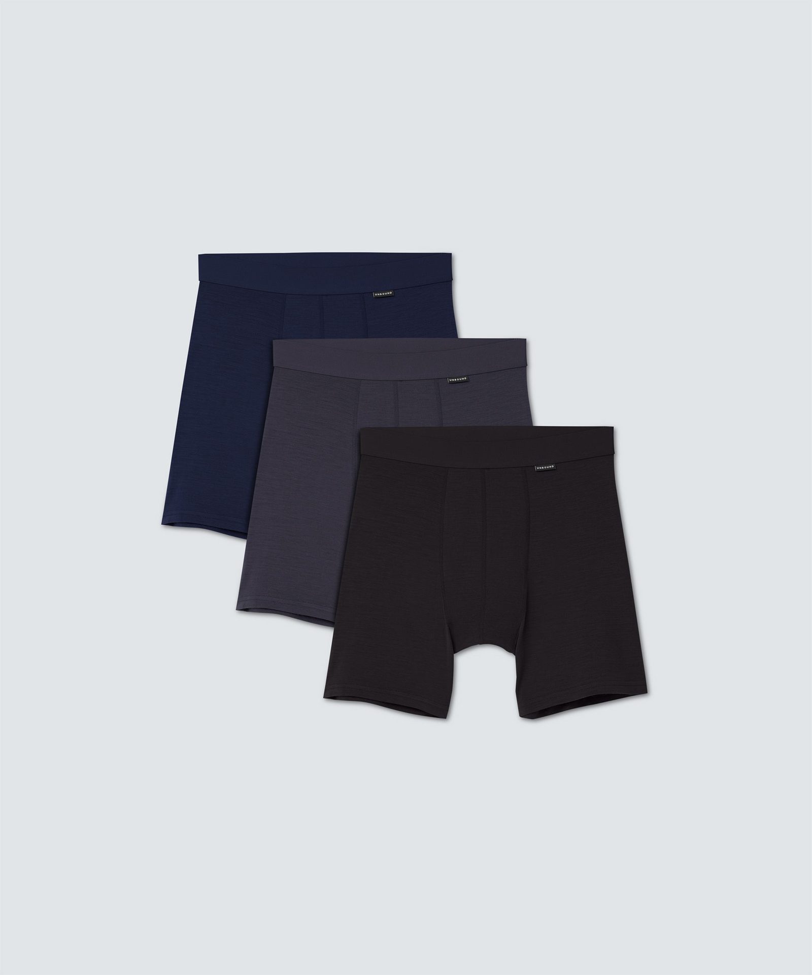 Unbound Merino Men's Boxer Brief 3 Pack